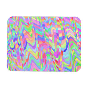 Ímã Quadrangles Coloridos