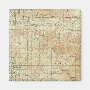 Imã Quadrângulo de San Jacinto mostrando San Andreas 
