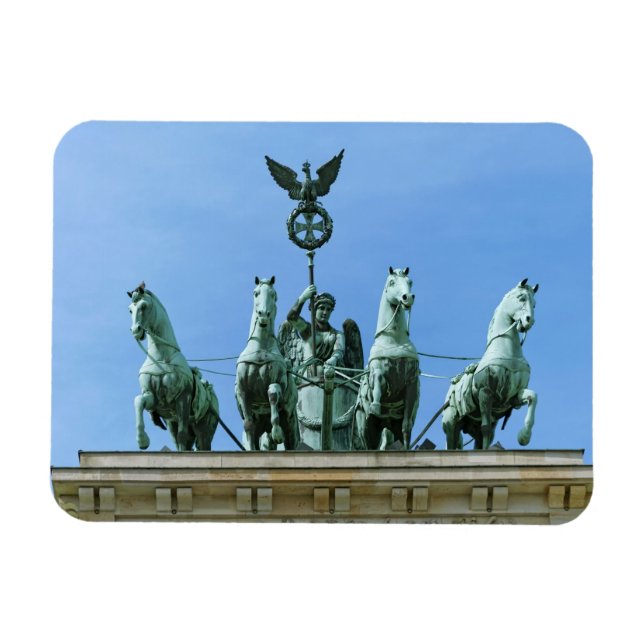 Ímã Quadriga do Portão de Brandemburgo Berlim (Horizontal)