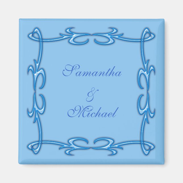 Imã Quadro azul (Frente)