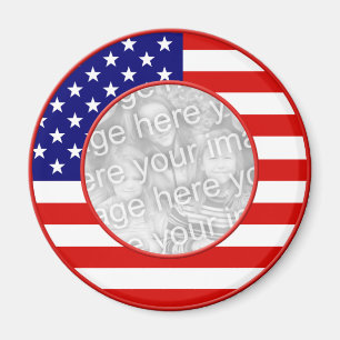 Imã Quadro da bandeira americana