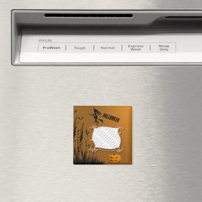 Imã Quadro da foto, bruxa, ímã da lanterna do o de (In Situ (Dishwasher))