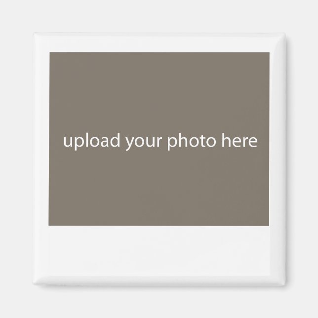 Imã Quadro de Fotografias Personalizável (Frente)