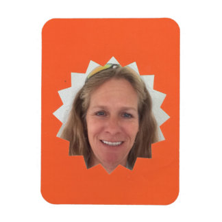 Ímã Quadro de Fotografias Sun Grande Laranja