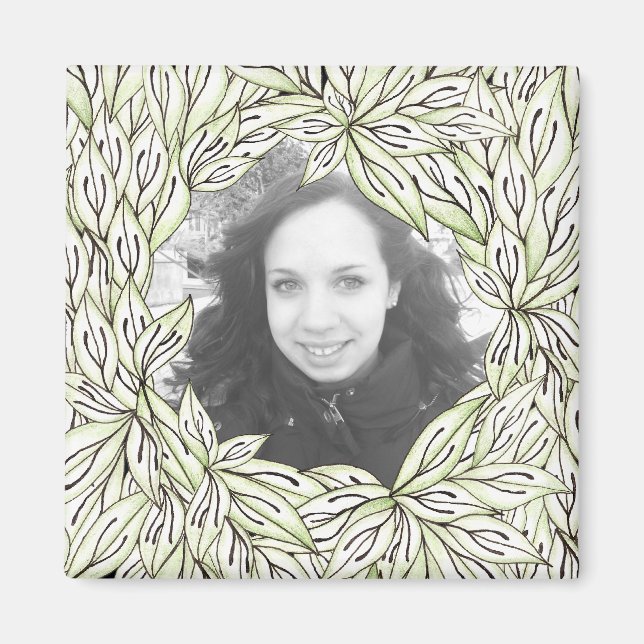 Imã Quadro Folha (Frente)