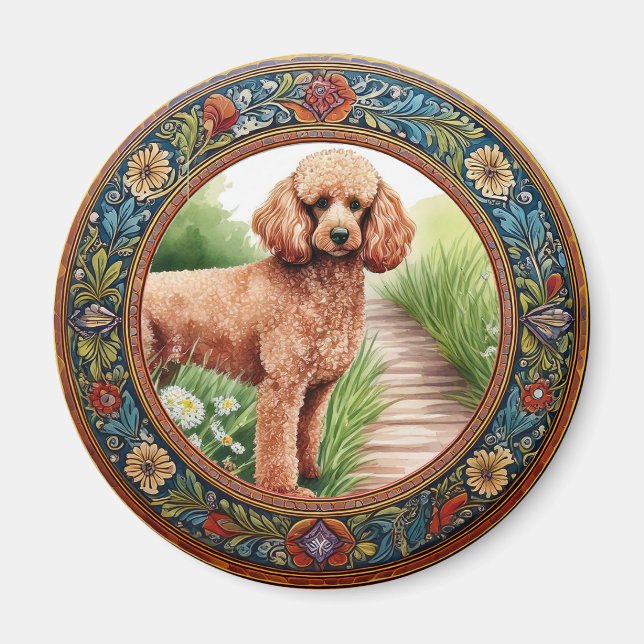 Imã Quadro Folk-art (Frente)