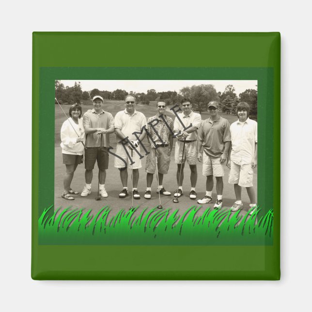 Imã Quadro Grassy Golf (Frente)