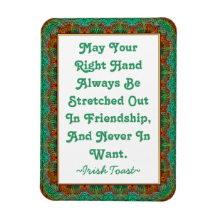 Ímã Quadro irlandês velho do Falso-tatted do brinde d
