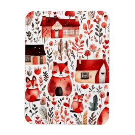 Ímã Quadro magnético do campo vermelho do núcleo da ca