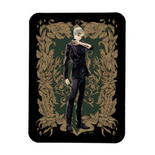 Ímã Quadro Ornado do Anime Draco Malfoy