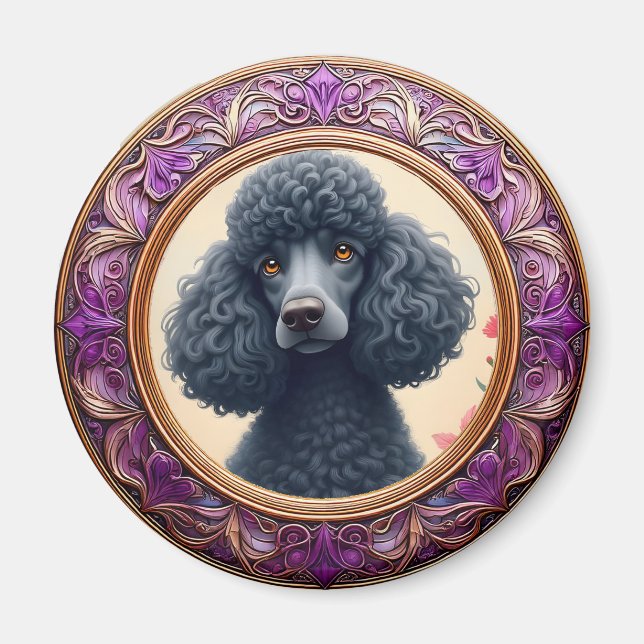 Imã Quadro Roxo (Frente)