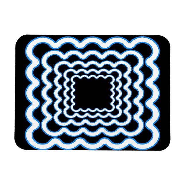Ímã Quadros Wavy (Horizontal)