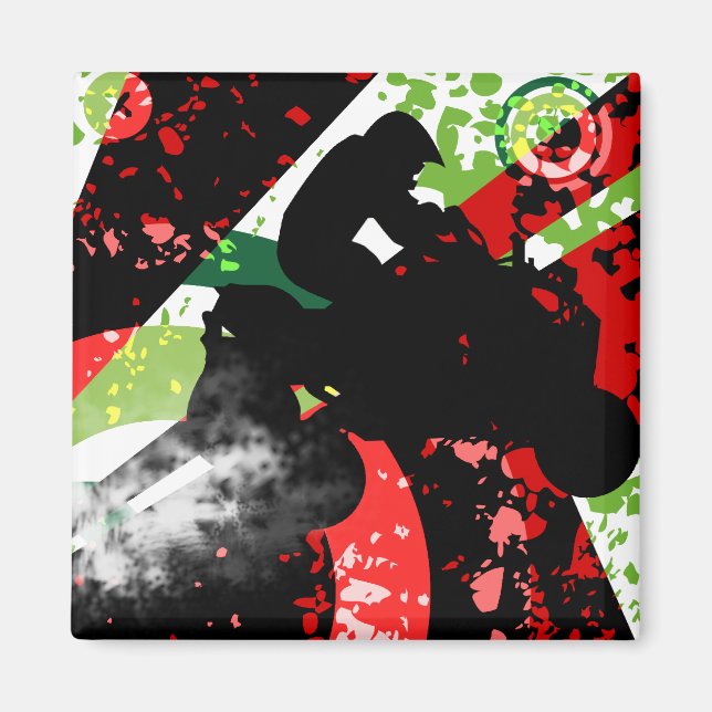 Imã quads. (Frente)