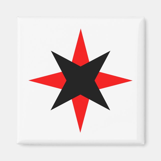 Imã Quaker Star (Frente)