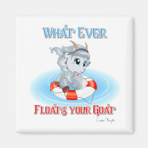 Imã Qualquer Coisa Que Flutuar O Seu Cabra