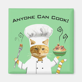 Imã Qualquer Um Pode Cozinhar! Magneta do refrigerador