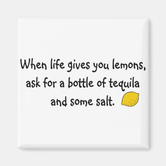 Imã Quando a vida te dá limões