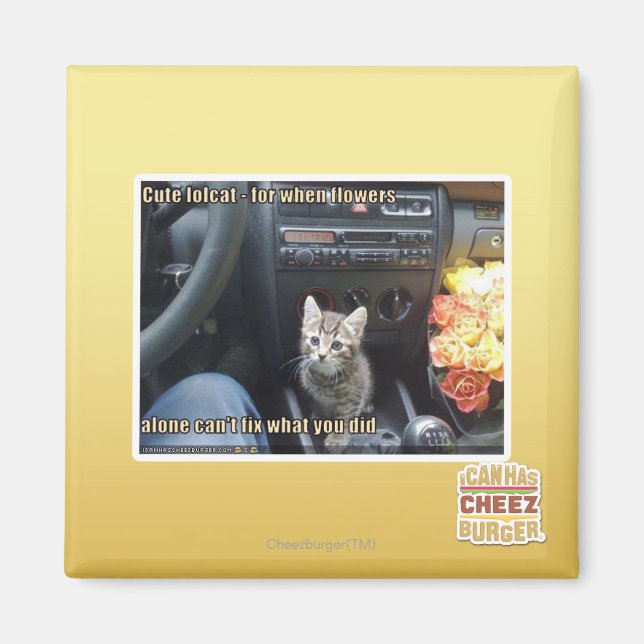 Imã Quando as flores não bastam (Frente)