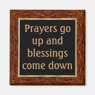 Imã Quando as orações sobem, as bênçãos caem