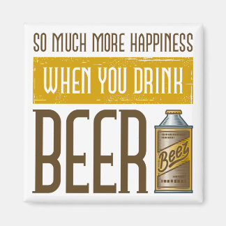 Imã Quando bebe Cerveja