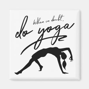 Imã Quando Em Dúvida, Faça O Yoga Personalizar O Fundo