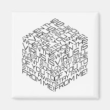 Quando Esse Vírus Acabar Cubo de Texto Preto