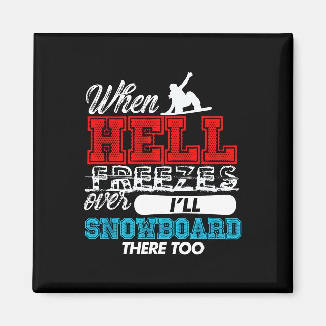 Imã Quando o inferno congela (Frente)