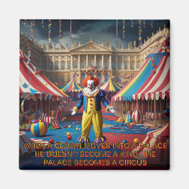 Imã Quando Um Palhaço Se Move Para Um Palácio...