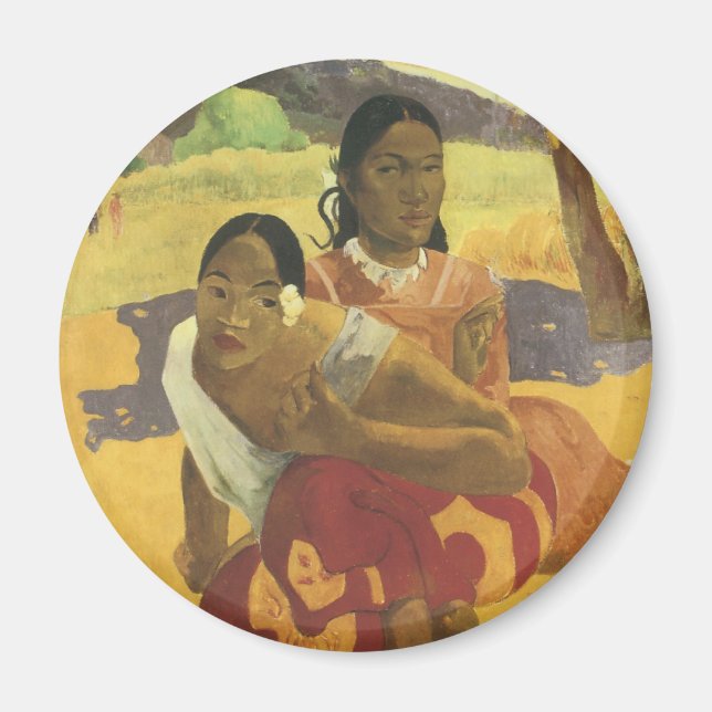 Imã Quando você vai se Casado de Paul Gauguin, Arte Vi (Frente)