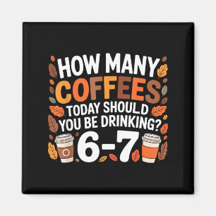 Imã Quantos Cafés Hoje Funny 67 Meme Para Amantes de C