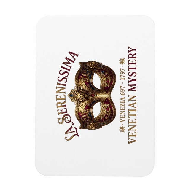 Ímã Quarenta & Fabuloso: Convite La Serenissima (Vertical)