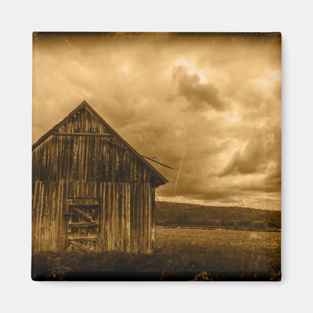 Imã Quartel de fazenda primitiva do oeste (Frente)