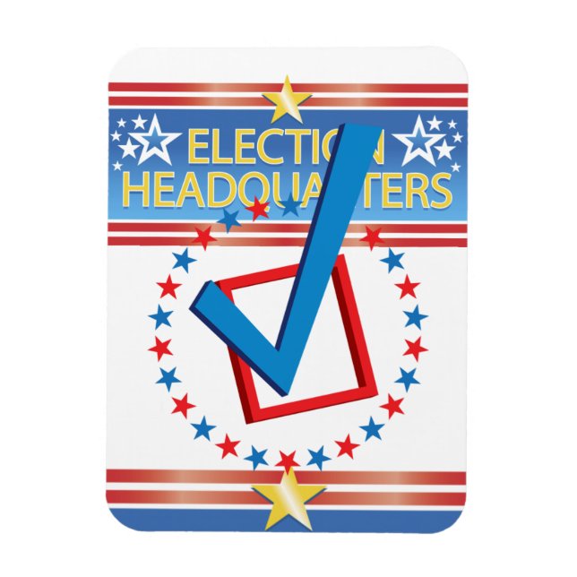 Ímã Quartel-General verificado - (Vertical)