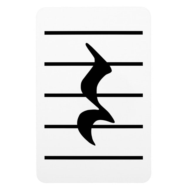 Ímã quarter rest (Vertical)