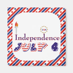 Imã Quarto 4o julho stars a independência dos EUA da