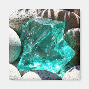 Imã Quartzo de turquesa e ímã da pedra