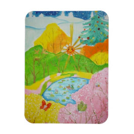 Ímã quatro estações felizes