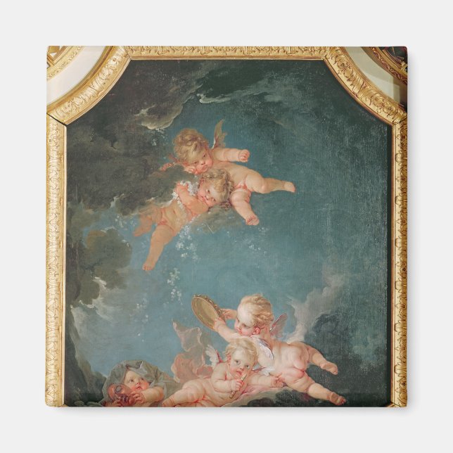 Imã Quatro estações no Salle du Conseil - Winter (Frente)