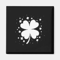 Quatro Folhas Vintage Saint Patrick Day Presente