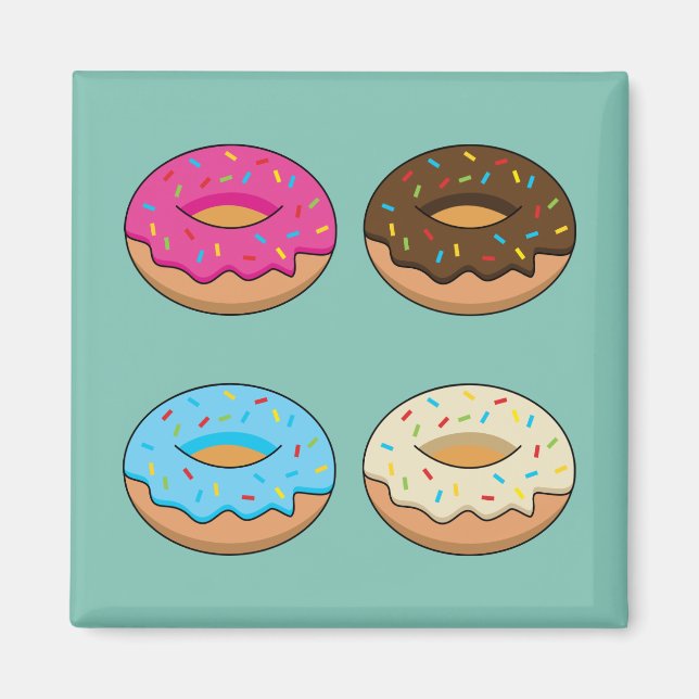 Imã Quatro padrões Rosquinha associados (Frente)