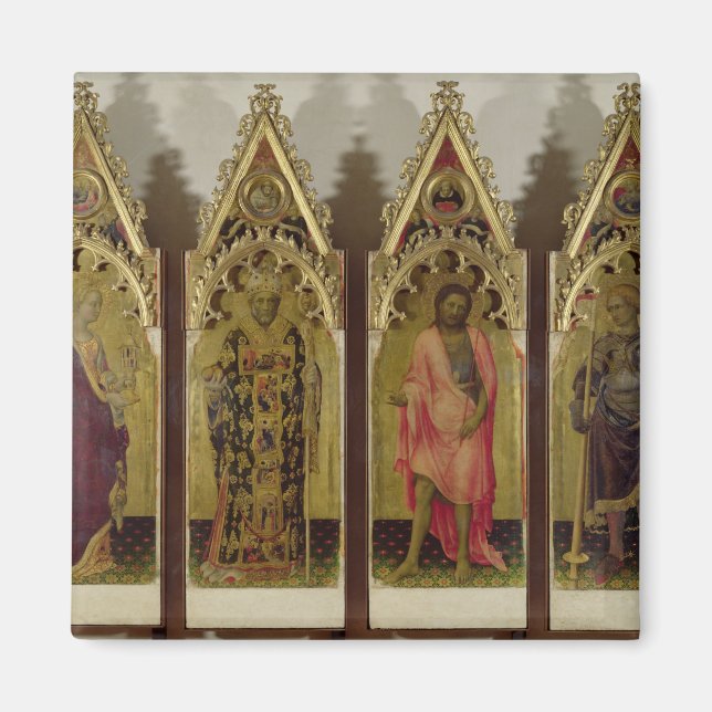 Imã Quatro Santos do Quaratesi Polyptych: Mary Mag (Frente)
