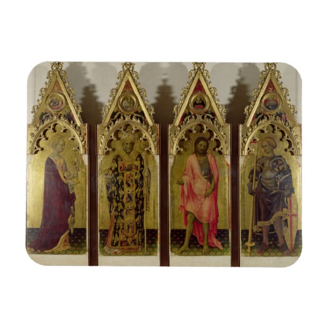 Ímã Quatro Santos do Quaratesi Polyptych: Mary Mag (Horizontal)