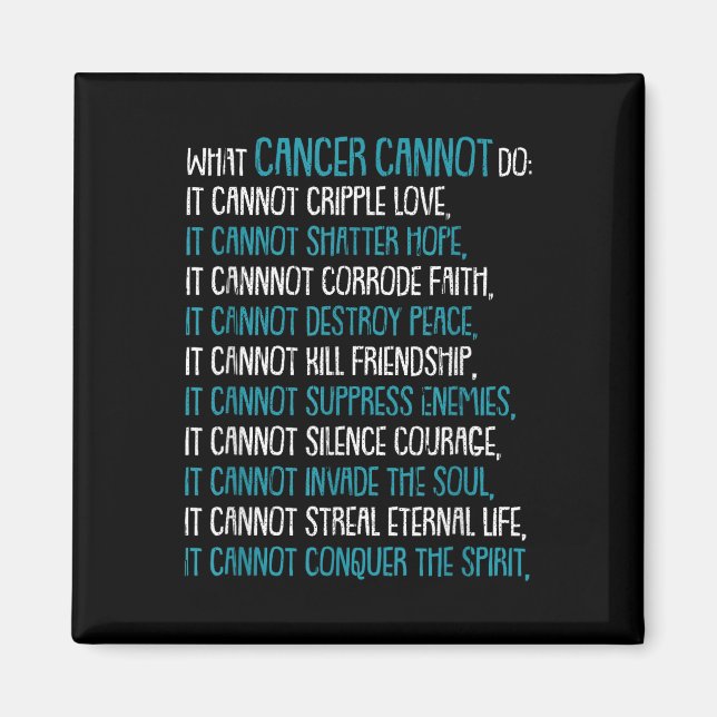 Imã Que Cancer Não Pode Fazer Neuralgia Trigeminal Awa (Frente)