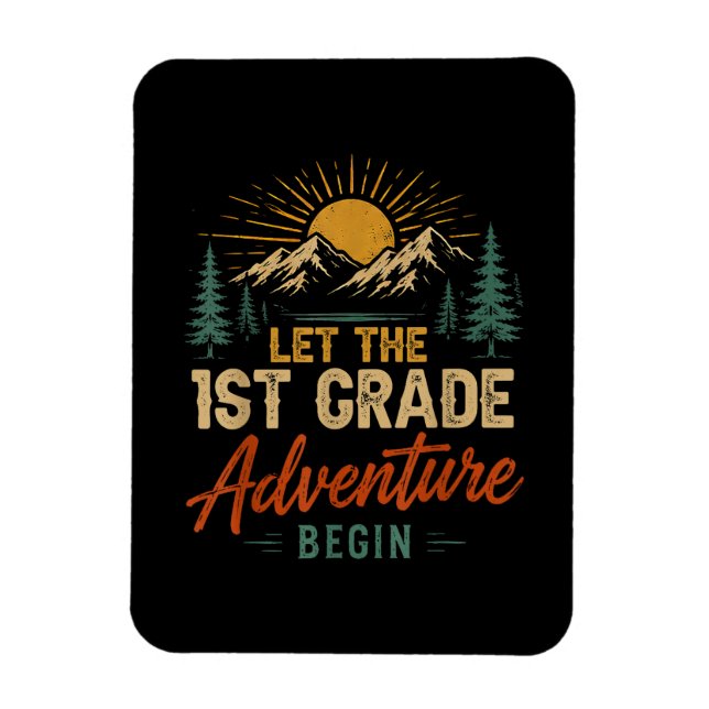 Ímã Que Comece a Aventura da 1ª Série (Vertical)