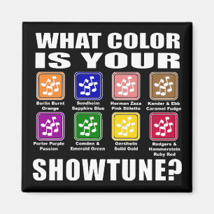 Imã Que cor/ímã do Showtune