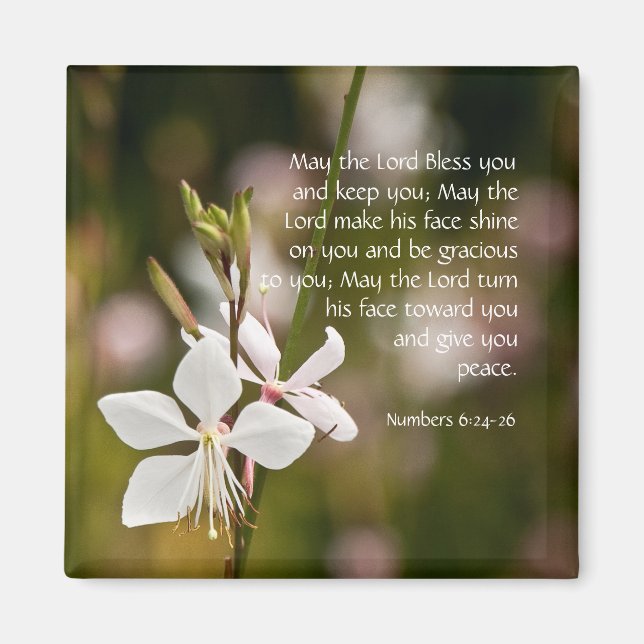 Imã Que Deus te abençoe, Magnet (Frente)