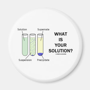 Imã Que é sua solução? (Humor da química)