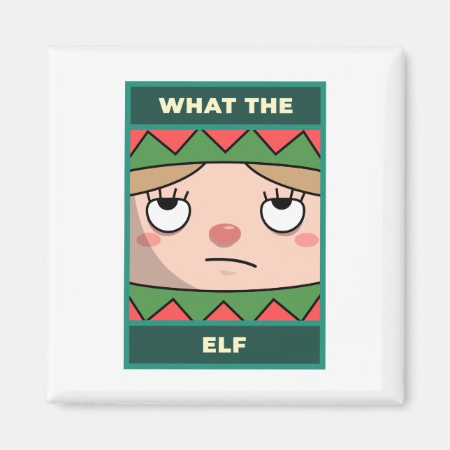 Imã Que Elf (Frente)