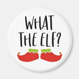 Imã Que Feliz Natal Engraçado Elf Papai Noel