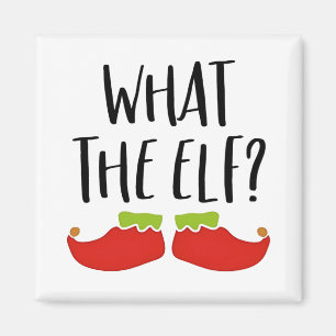 Imã Que Feliz Natal Engraçado Elf Papai Noel